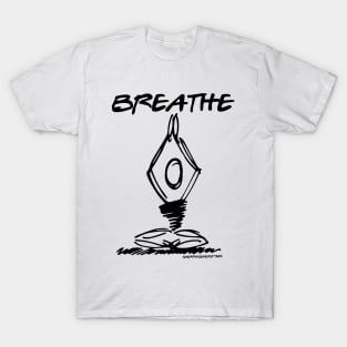 Breathe Yoga Pose v2 T-Shirt